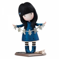 Figura de resina I Found My Family in a Book Gorjuss Enesco Ref.-A26927