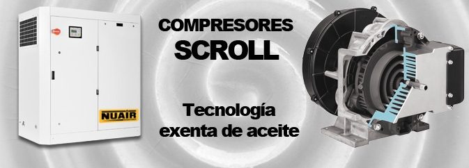 compresores scroll exentos de aceite Nuair_ Airum Logistic