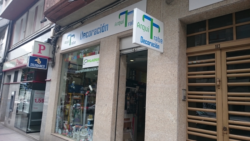 exterior de la tienda