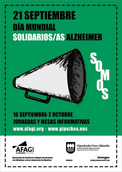 Imago agencia de publicidad diseño gráfico campañas alzheimer AFAGI Donostia San Sebastian Irun