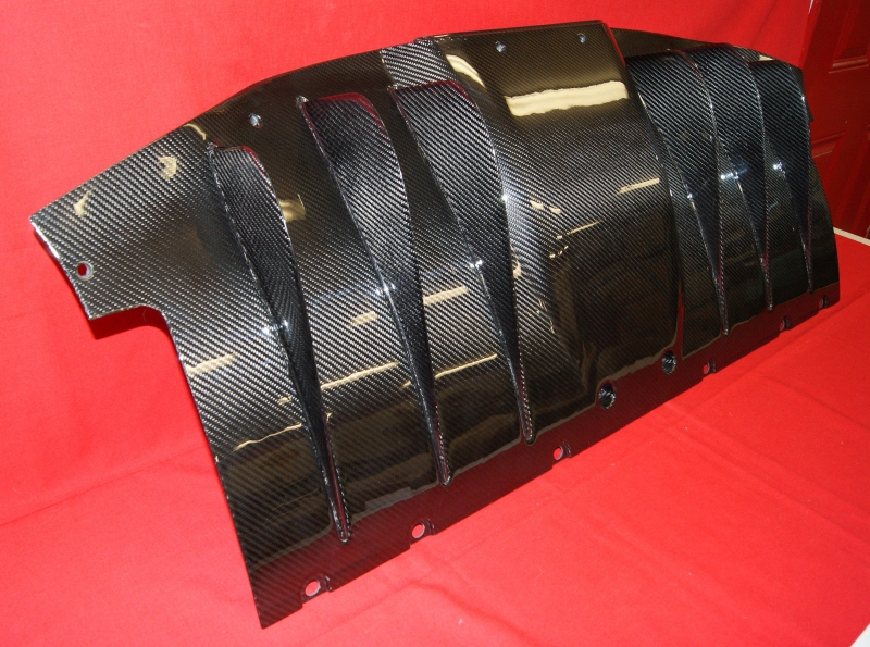 difusor trasero para ferrari 4