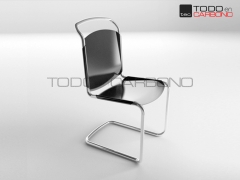 silla de fibra de carbono 