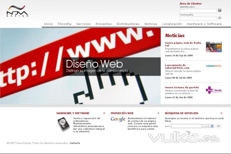 Nuestra web