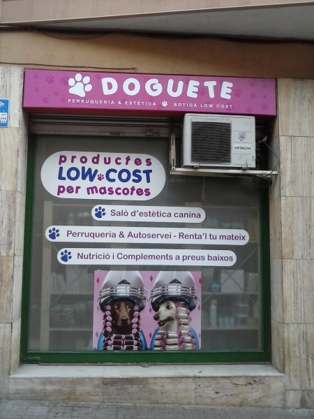 Doguete peluqueria canina en avd. Jaume I 120 Mollet