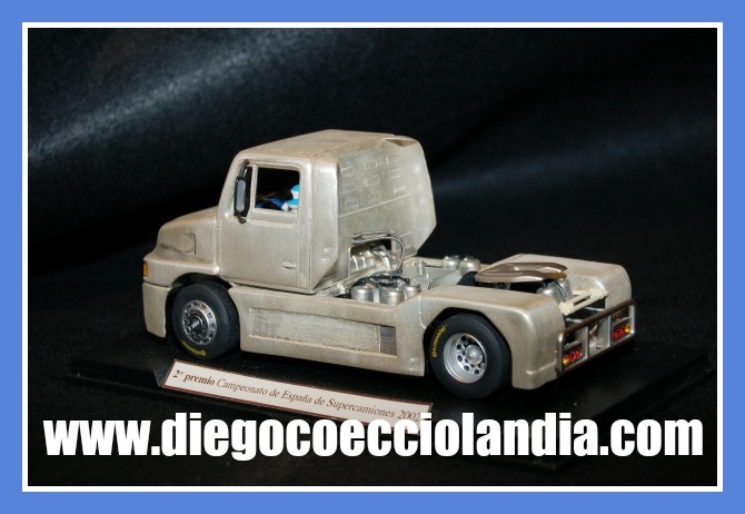 Camión SISU de Plata de Fly Car Model en Diego Colecciolandia. www.diegocolecciolandia.com . Slot