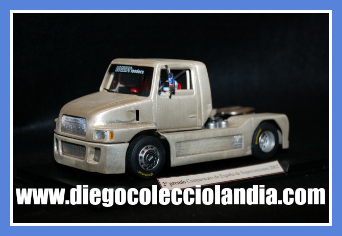 Camin SISU de Plata de Fly Car Model en Diego Colecciolandia. www.diegocolecciolandia.com . Slot