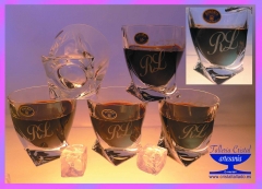 Vaso cristal bohemia