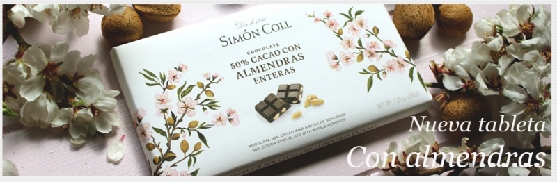 Chocolate Negro con Almendras 200 grs Simon Coll