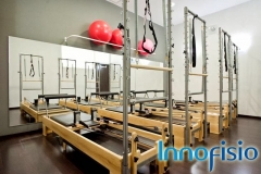 Sala de pilates del centro de fisioterapia innofisio