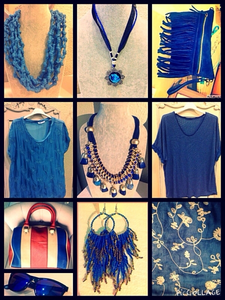 Add a pop of blue MODA AZUL