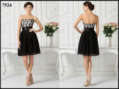 Vestido de fiesta corto coleccion greca