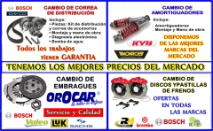 Talleres orocar, servicio auto-puerta a puerta, coche de sustitucion gratis, revisiones y mantenimie