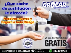 Talleres orocar, servicio auto-puerta a puerta, coche de sustitucion gratis, revisiones y mantenimie