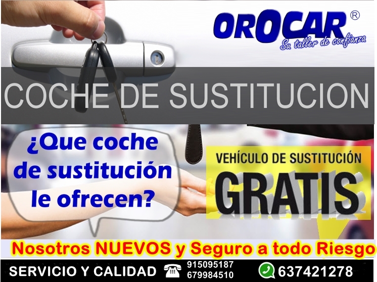 Talleres Orocar, Servicio Auto-Puerta a Puerta, Coche de Sustitucin Gratis, Revisiones y Mantenimie
