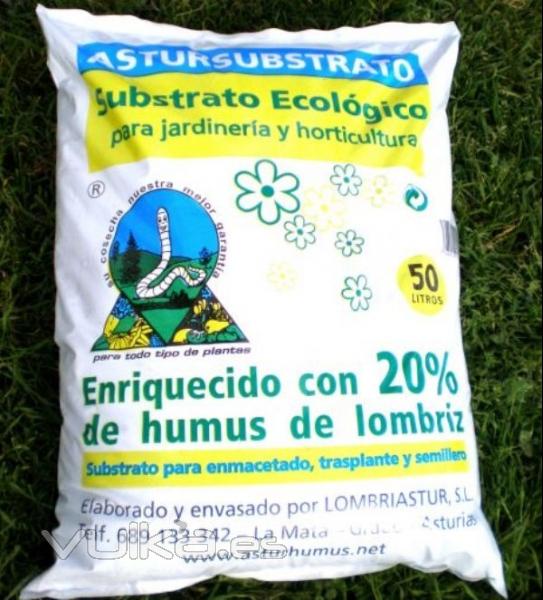  Sustrato ecológico ASTURSUBSTRATO JARDINERÍA Y HORTICULTURA