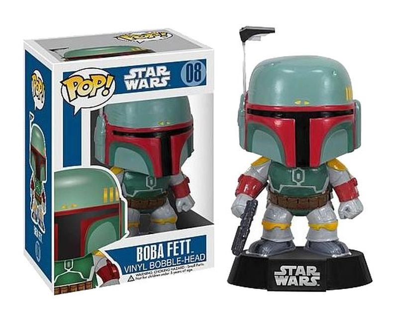 Cabezón POP! Vinyl Boba Fett 10 cm