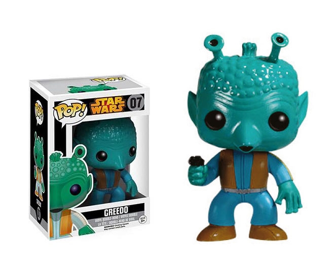 Cabezón POP! Vinyl Greedo Black Box Re-Issue 9 cm