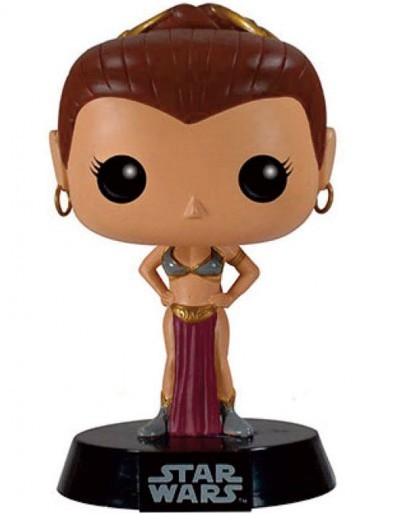 Cabezn POP! Vinyl Princesa Leia, esclava 9 cm