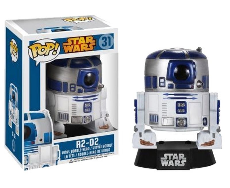 Cabezón POP! Vinyl R2-D2 10 cm