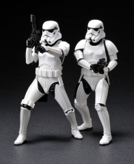 Pack de 2 estatuas artfx+ army builder stormtroopers 18 cm
