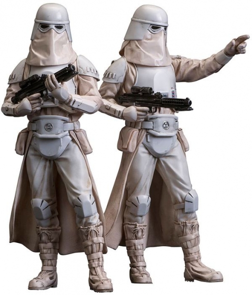 Pack de 2 Estatuas ARTFX+ Snowtrooper 18 cm