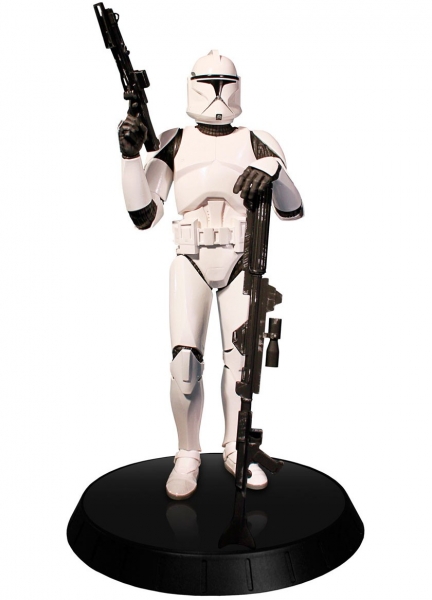 Estatua Deluxe 1/6 White Clone Trooper 32 cm