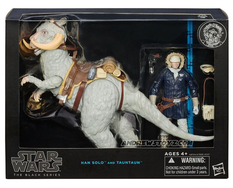 Pack de figuras Han Solo & Tauntaun 15 cm