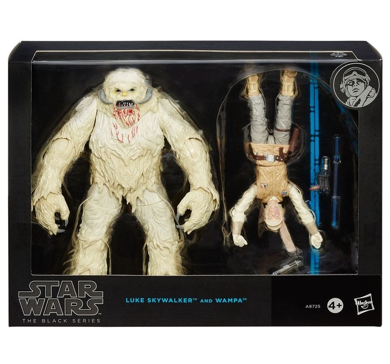 Pack de figuras Luke Skywalker & Wampa 15 cm