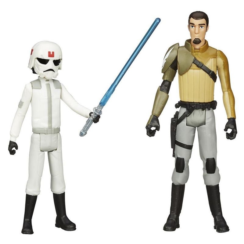 Figuras Ezra (Cadet) & Kanan (Rebels) 10 cm