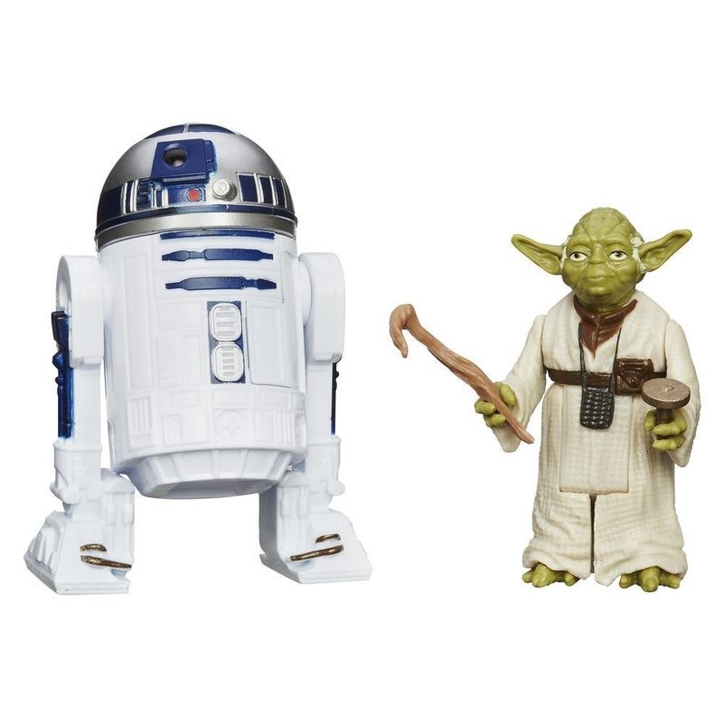Figuras R2-D2 & Yoda (Episodio V) 10 cm