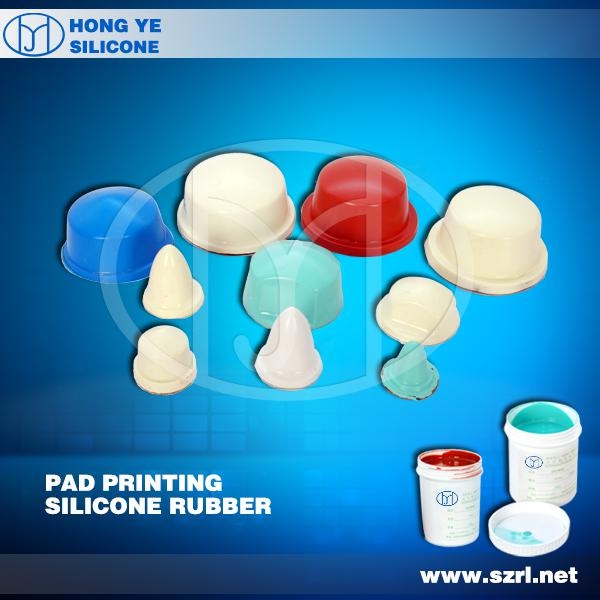 Caucho de silicona de tampografía se utiliza principalmente para la impresión de patrones irregulare