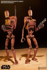 Pack de 2 Figuras 1/6 Droides de batalla de Geonosis 30 cm