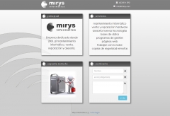 Web empresa de mantenimiento informático Mirys