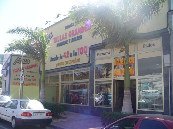 Tienda de tallas grandes Vecindario