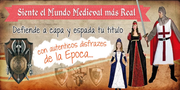 disfraces medievales con disfracesmimo
