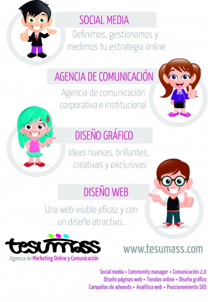 diseño web, comunicacion, diseño grafico, tiendas online, social media