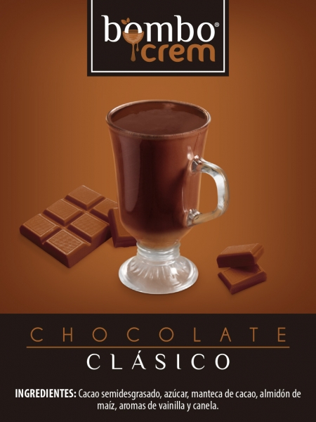 chocolate a la taza clasico sobre 30gr