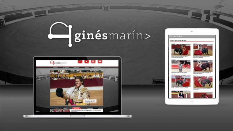 Diseño web de Ginés Marín