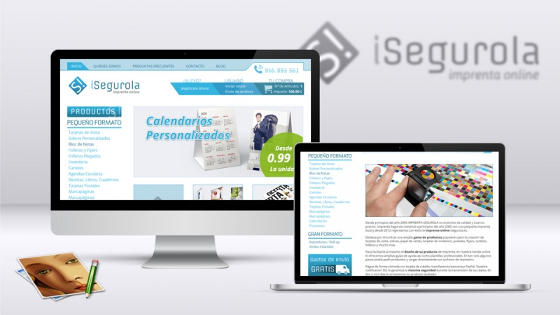 Diseo web de iSegurola.es
