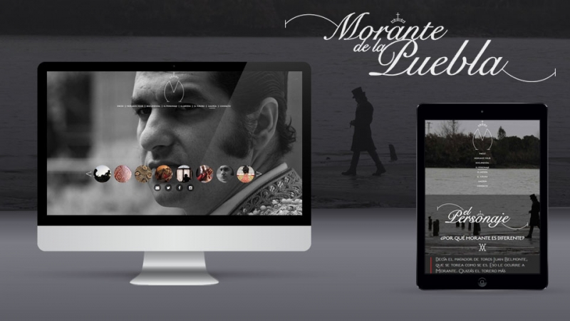 Diseño web de Morante de la Puebla