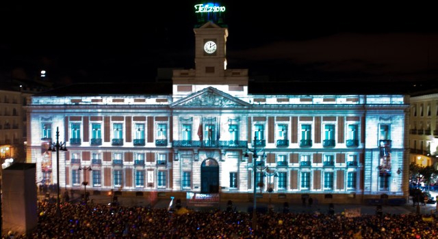 VideoMapping Puerta del Sol Campanadas