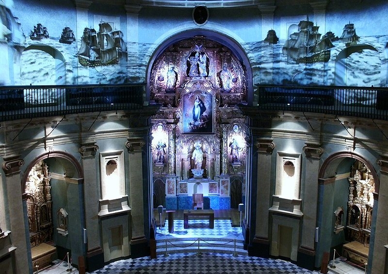 Video Mapping Oratorio La Pepa 