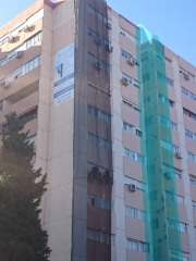Rehabilitacion de fachada c/ colombia, 6 coslada