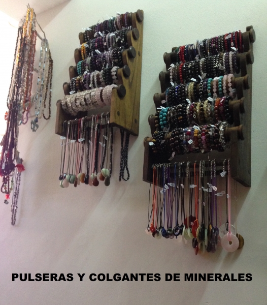 Pulseras y Colgantes de minerales