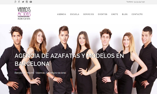 Agencia de modelos, azafatas y staff para eventos