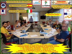 Formacion teorica en telescopios la palma islas canarias