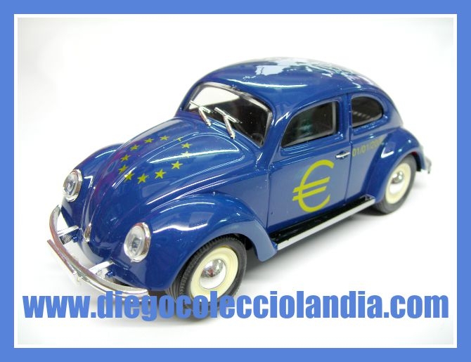 VW BEETLE EURO DE PINK KAR REF/ CV2002 . www.diegocolecciolandia.com . TIENDA SLOT MADRID ESPAA