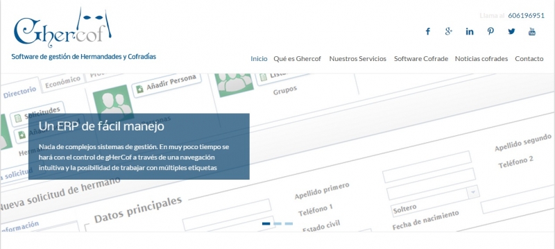 Ghercof software de gestin de hermandades y cofradias