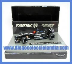 Minardi f1  fernando alonso  de scalextric serie vintage ref/ 6194 wwwdiegocolecciolandiacom