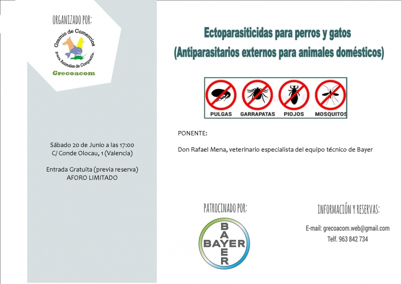 Seminario de desparasitacin de Bayer, GRECOACOM Valencia